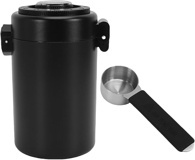 Vvikizy Recipiente Airtight para Café, Acero Inoxidable con Medidor de Humedad miniatura 4