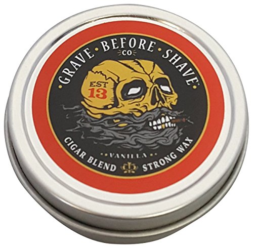 Fisticuffs Cigar Blend Mustache Wax, 1 oz Tin