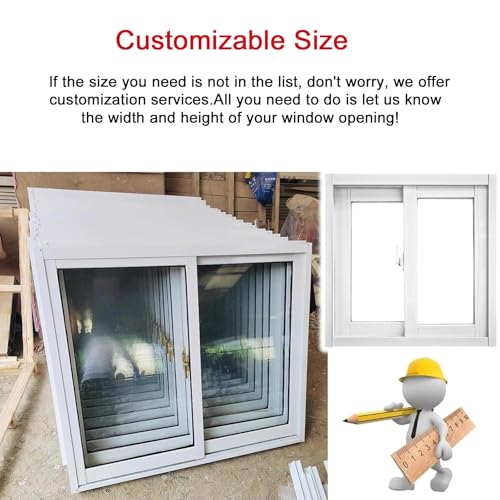 Ventanas de vidrio de repuesto de doble panel para casas y ventanas corredizas 4