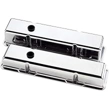 BILLET SPEC Valve Covers Small Block Chevy Plain Tall