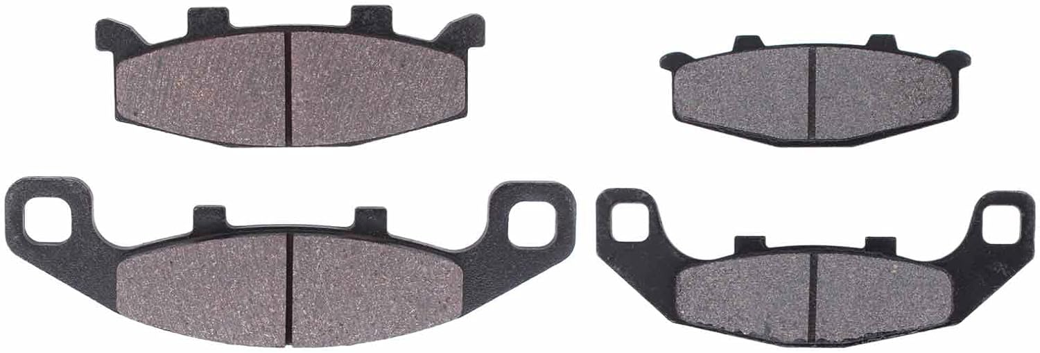 ApplianPar Front and Rear Brake Pads Kit for Kawasaki EX250 Ninja 250R 1988 1989 1990 1991 1992 1993 1994 1995 1996 1997 1998 1999 2000 2001 2002 2003 2004 2005 2006 2007