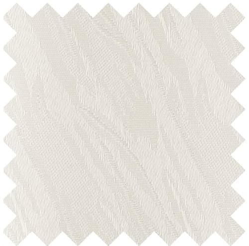Vertical Blinds - Made to Measure - 89mm - Complete Blind - Pacific Fabric- IVORY (Up To 90cm(900mm), Up To 130cm(1300mm)) - 2