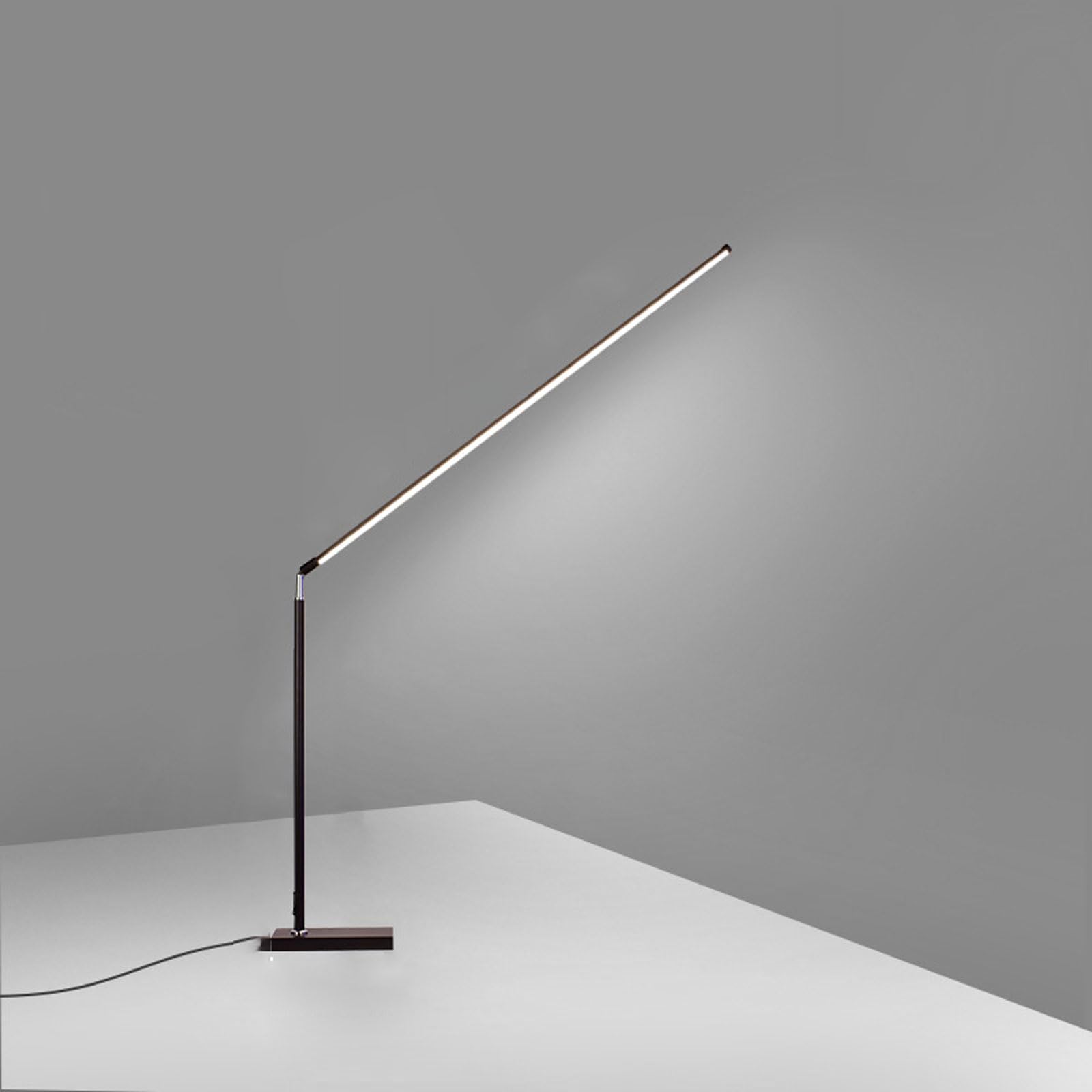 Lampada da Scrivania a LED Luce Lettura Libro Notturna 350° Flessibile luce per lettura Dimmerabile Luce Tutela della Vista Lunga Durata Dimmerabile Senza Livelli,per Studio,Lavoro,Gioco,Regalo