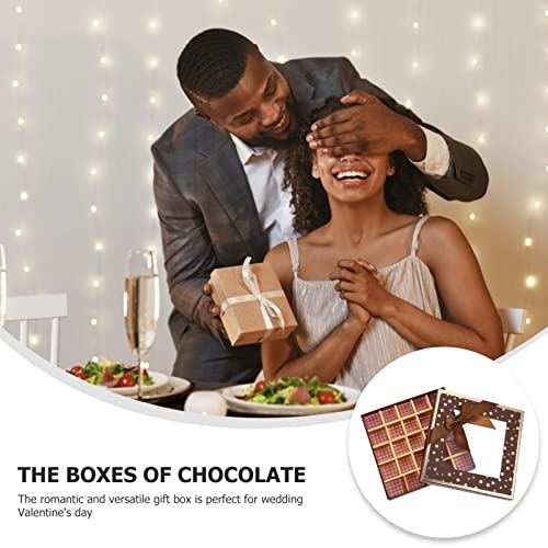 Soimiss Candy Gift Box Gift Chocolates Truffles Chocolate Box 25 Compartments Square Gift Box Candy Box For Birthday Mothers Day Valentines Day Gift Box Luxury Chocolate Candy Chocolate #TOP2