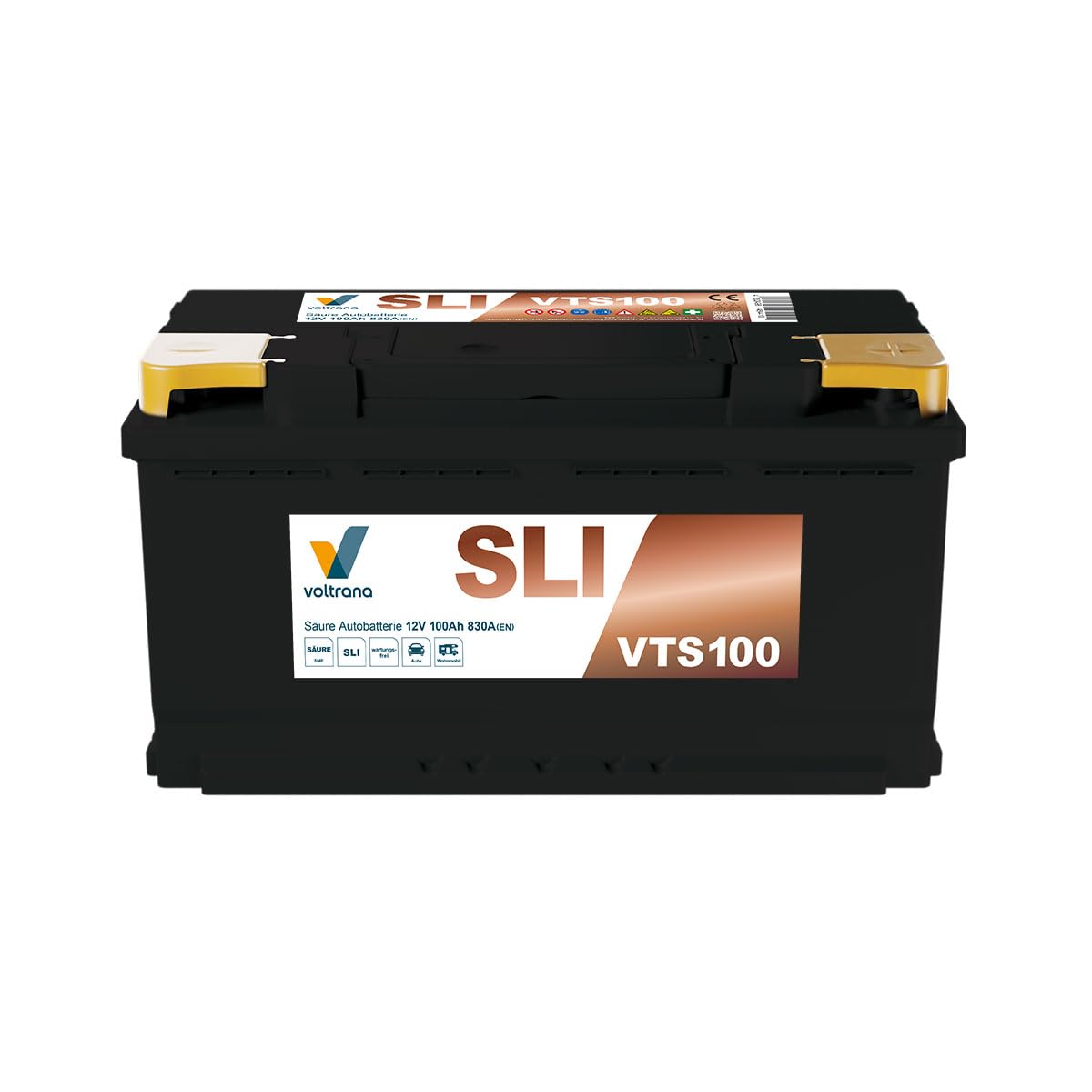 SLI Autobatterie 100Ah 12V 830A VTS100 H8/LN5/L5