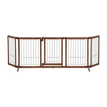 Richell　リッチェル ペット用　子供用　木製おくだけゲート　ワイド リッチェル ペット用木製おくだけドア付ゲートL (犬小屋・ケージ