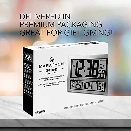 Marathon Jumbo Atomic Wall Clock #TOP5