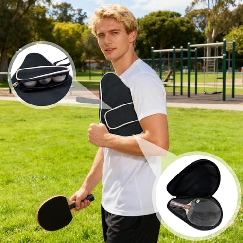 Soporte protector de raqueta de tenis de mesa para deportes de interior 2