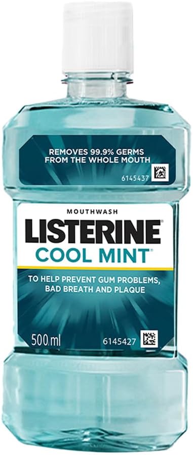 Cool Mint Mouthwash 500ml, (Pack of 1)
