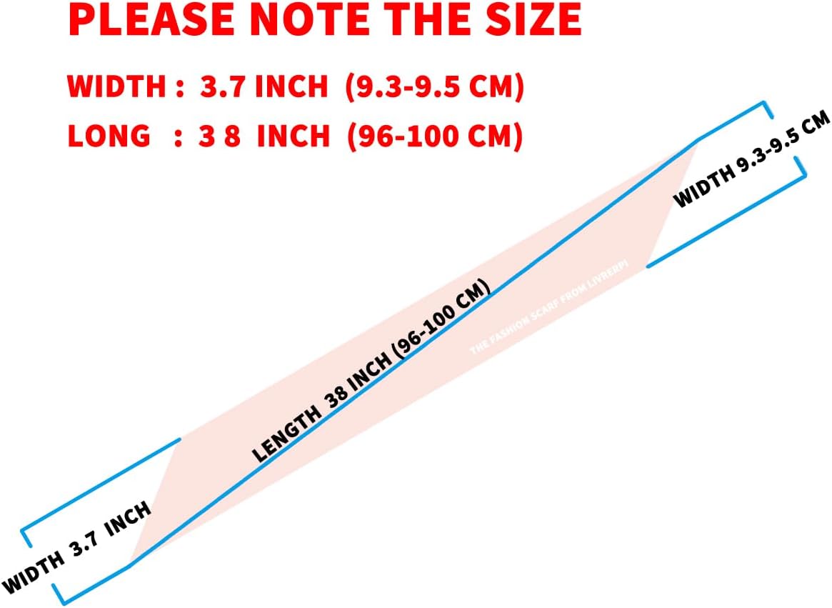 Hair Head Neck Bag Long Scarf Versatile Wrap for Women Soft & Lightweight for Everyday Chic