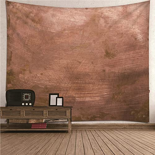 Tenture murale pour cacher un grand mur abime rideau marron uni