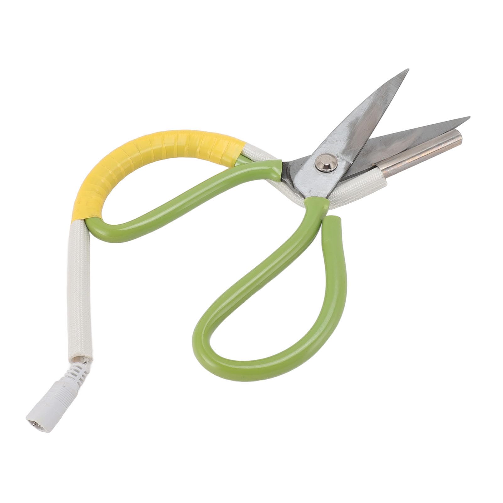 Ejoyous Ciseaux Chauffants électriques, Température Réglable avec éclairage, 220V pour Habillement