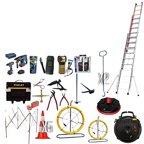 PACK D3 Fibre Optique | Fournisseur Matériel 48h (sans soudeuse) 35 elements Cover