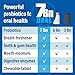 Probiotiv Oral Probiotics for Mouth Bad Breath 7 Billion CFU - Chewable Dental Probiotics for Teeth & Gums, Fresh Breath Freshener, Supports Oral Microbiome & Healthy Mouth