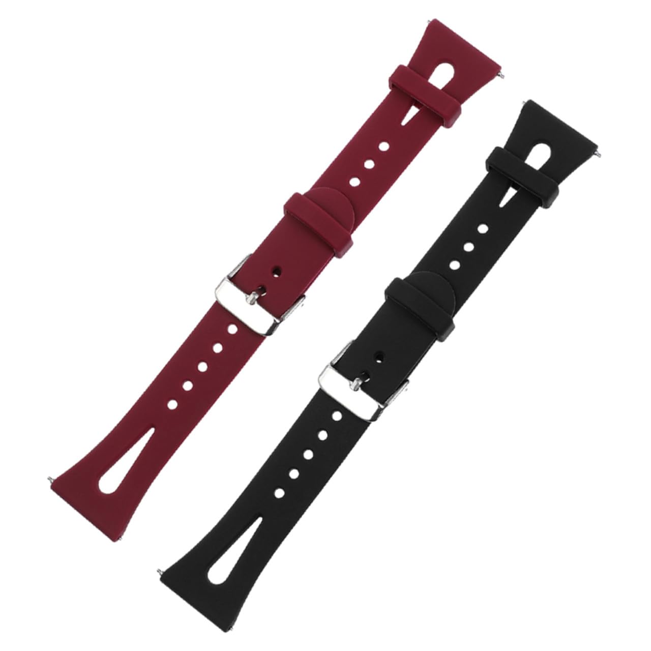 jojofuny Decora L'Orologio Con Cinturino In Silicone Da 2 Pezzi