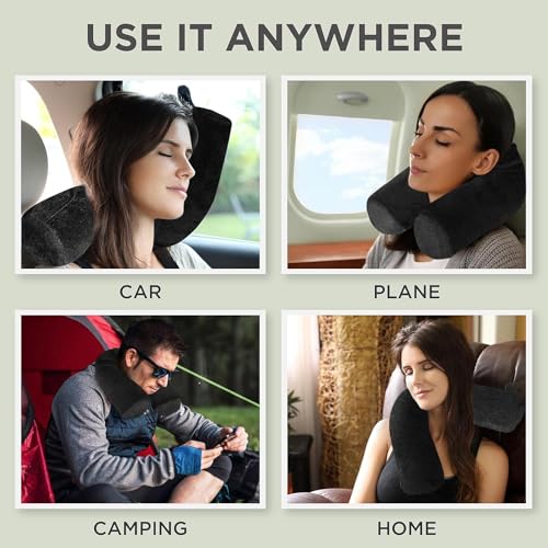 Image of Memory Foam Pillow (Twist Memory Foam Travel Pillow)