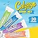 Calypso Singles To Go! Drink Mix Variety Pack – Lemonade On-the-Go Powdered Drink Mix Packets – Low Calorie Water Enhancer – Island Wave, Kiwi, Southern Peach, Ocean Blue Lemonade, 30 Count