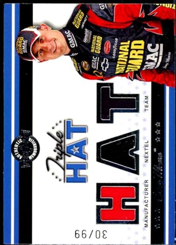 Casey Mears Card 2007 Wheels American Thunder Triple Hat #TH18