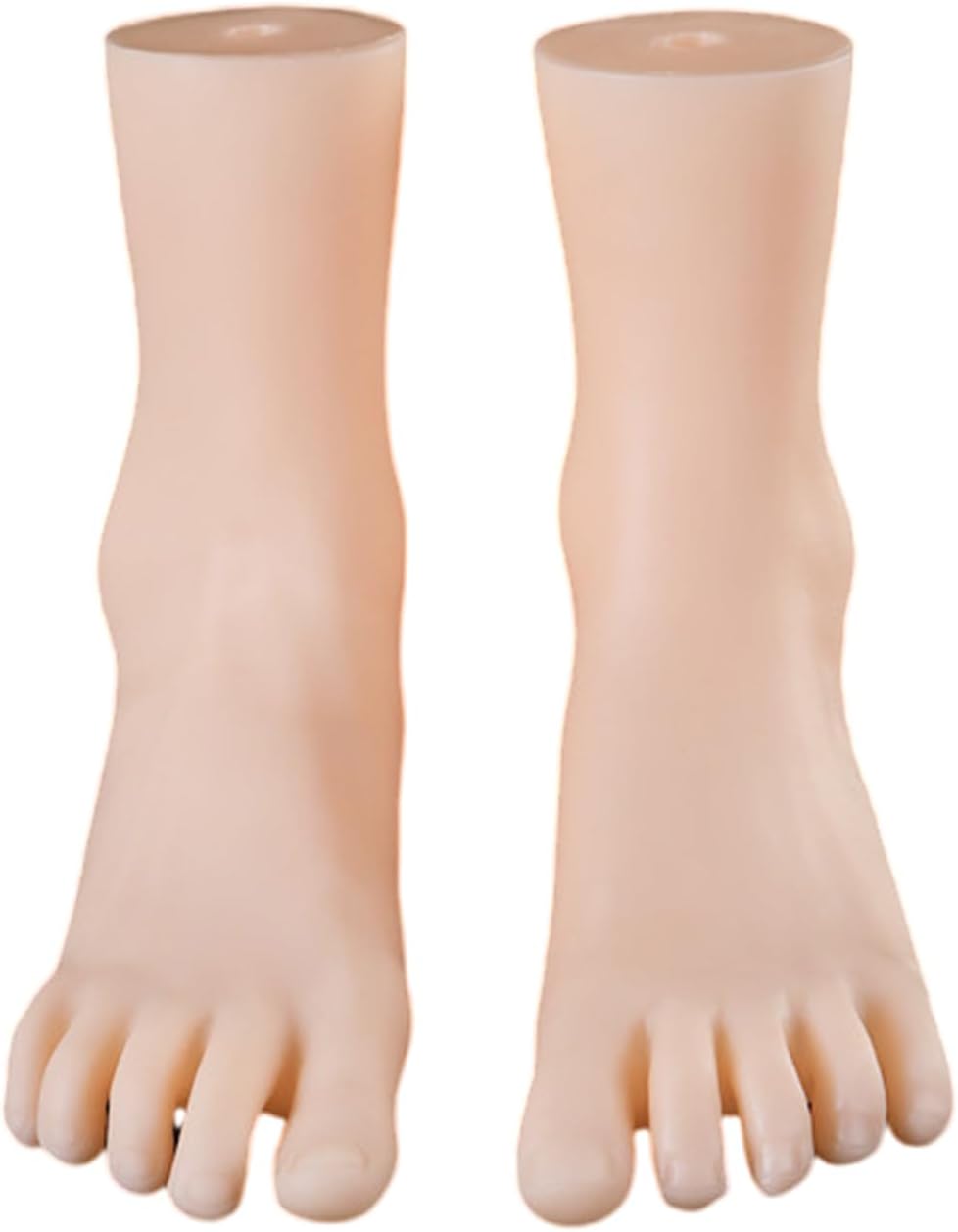 1 Pair Anatomical Foot Replicas Shoe Display Foot Model Suitable for Education Artistic Anatomy Study Shoe Photography Toe Rings Display Model
