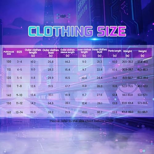 Girl Kids Demon Costume Hunters Cosplay Costume Halloween Top Pants Full Set Outfits2