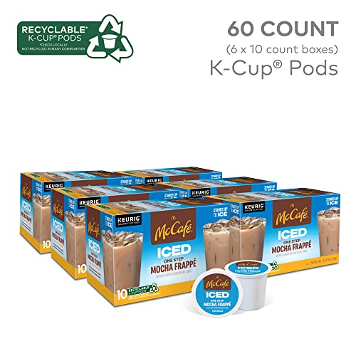 Mccafe Iced One Step Mocha Frappé, Keurig Single Serve K-Cup Pods, 10 Count(Pack Of 6) #TOP1
