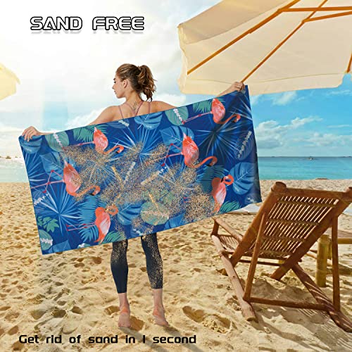 MEQUER Microfibre Beach Towel, Beach Towels for Adults 71"x32"Extra Large Quick Dry Sand Free Beach Towel - Image 3