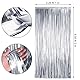 Daity Lametta Vorhänge Glitzer, 6pcs Glitzervorhang Fringe 1m x 2m, Folienfransen Vorhang für Geburtstage Festivals Party ​Bühnendekor