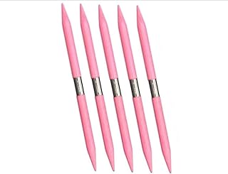 Lykke Knitting Needles, Blush 15cm (6”) Double Pointed Needles, Knitting Needles (4.5mm/US 7)