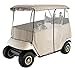Deluxe 2-Person Golf Cart Cover Storage Driving Enclosure Fit EZ Go, Club Car, Yamaha Cart