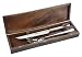 Wusthof 2 Piece Stainless Steel Carving Set in Walnut Chest