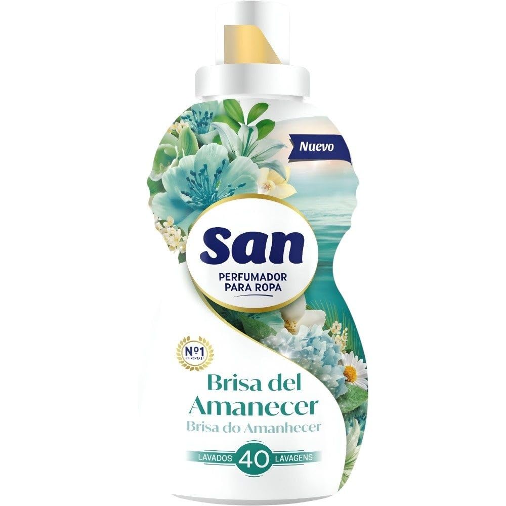 Rasmacor | Pack 8 unidades SÁN Perfumador para Ropa Lavadora | Fragancia Brisa del Amanecer | Duradera 40 Lavados