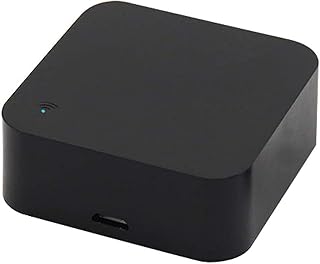 Smart IR Remote Control, Wifi (2.4Ghz), Infrared Universal Remote Controller for AC, TV, Compatible with Amazon Alexa, Google Home, Siri Voice Control, Smart Life APP, IR and RF Technology.