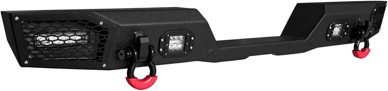 Vijay Rear Bumper Fits 1989-1995 Pickup with Lights and D-rings
