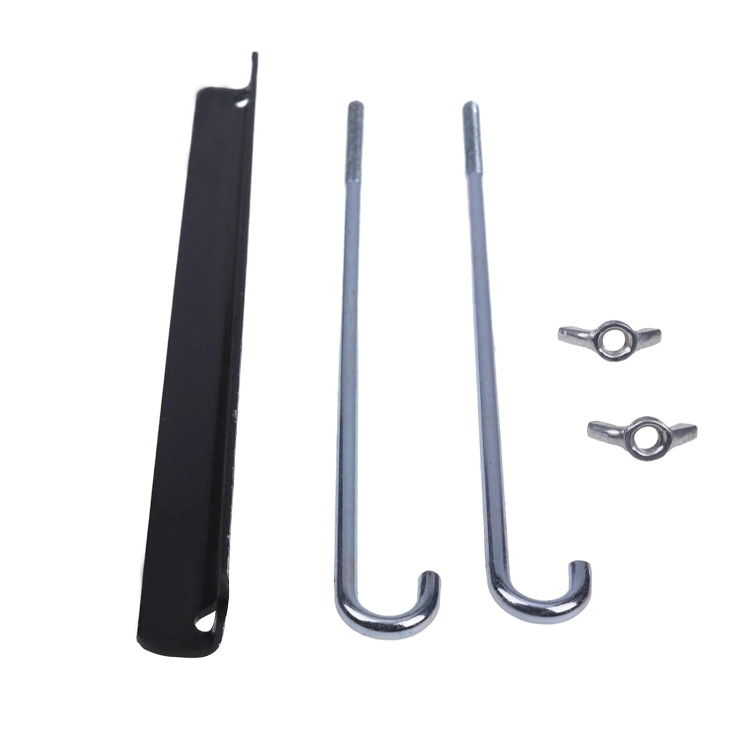 IEQFUE Battery Bracket M120206 with Wing Nuts Compatible with JD Riding Lawn Mower Tractor 1445 435 455 240 245 260 265 285
