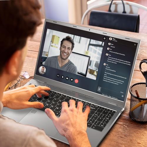 Image of 15.6-inch Student Laptop Computer, 12GB RAM 1TB SSD, N100 (Beat i5-7200U, Up to 3.4GHz), with FHD IPS Display, WiFi 5, BT5.0, Type-C, USB 3.2
