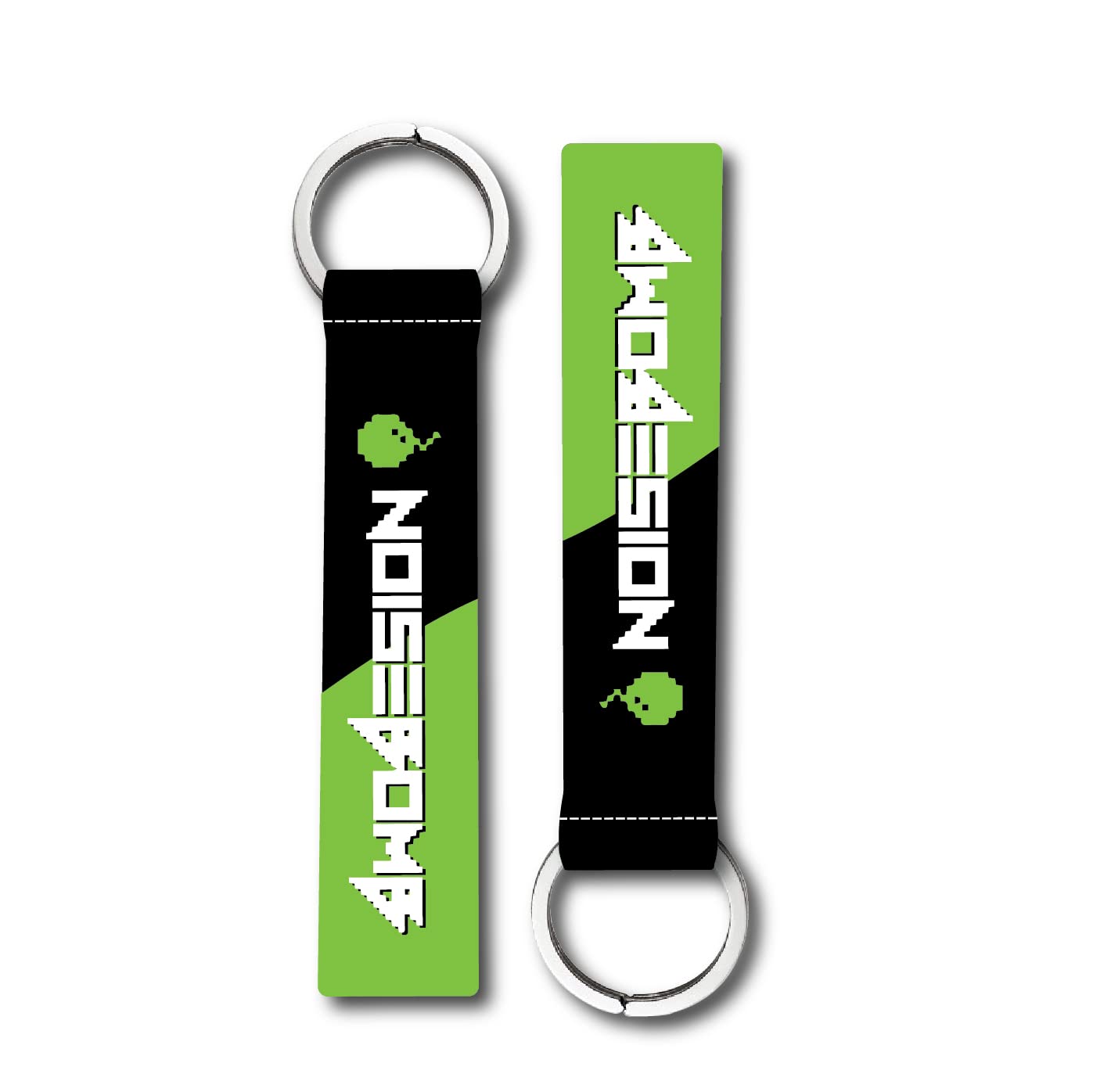 signoogle 1 Pcs Noise Bomb Printed Lanyard keychain Holder Compatible For Car Bikes Girls Boys Home Key Holder Tag Multicolored (6.00 x 1.00 Inch)-picture-53