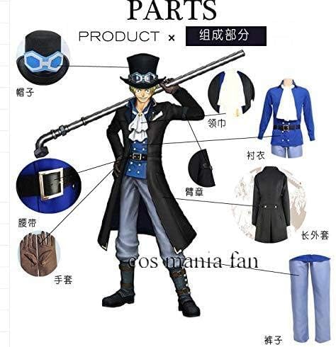 ワンピース サボ コスプレ 衣装 ウィッグ セット Amazon.co.jp: 【Sanjucos】ワンピース one piece サボ SABO