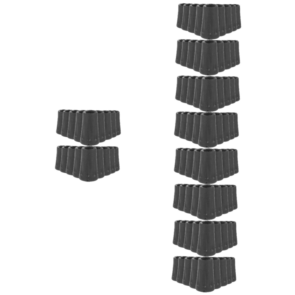 Mipcase Housse pour De Randonnée Embouts pour De Tir Embouts pour Canne Bâtons pour Neige Rembourrage Support pour Plateau De Marcheur Léger De Randonnée