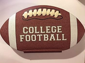 Imitation Leather College Football- Football shaped book
