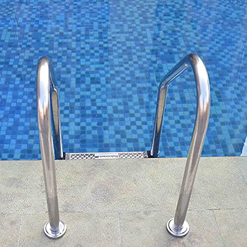 Escalera para Piscina de Acero Inoxidable 2 Peldaños Antideslizante miniatura 5