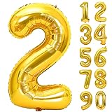 Geburtstagszahlen Luftballon Zahl 2...