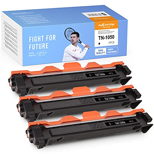 MyCartridge PHOEVER Toner Kompatibel für Brother TN-1050 für Brother DCP-1510 DCP-1610W DCP-1612W HL-1110 HL-1112 DCP-1512 HL-1210W HL-1212W MFC-1910W MFC-1810 (3 Schwarz) Cover