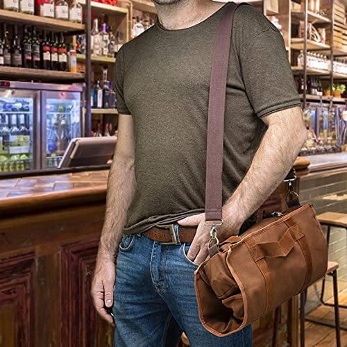 Bartending Bag Viagem,Bag Case Bar Portátil com Alça de Ombro para Viagem | Saco de kit de bar para