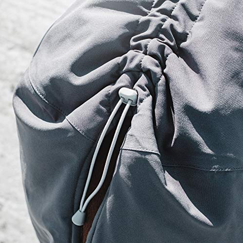Hurtta Extreme Warmer Hundemantel, Winterjacke für Hunde Dunkelgrau 25cm