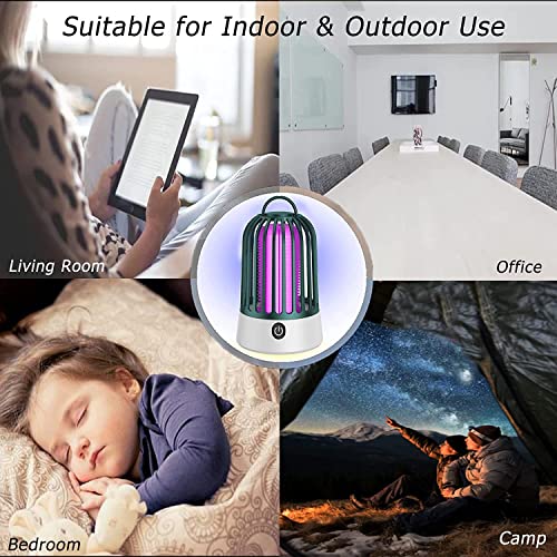 Bug Zapper Indoor,Electronic Mosquito Zapper,Mosquito Trap,Effective Bug Zapper Outdoor & Mosquito Killer,Indoor Bug Zapper for Mosquito,Insect,Fly and Gnat,Fly Zapper for Home Kitchen Patio Backyard by Inarowdz - Used condition - Image 7