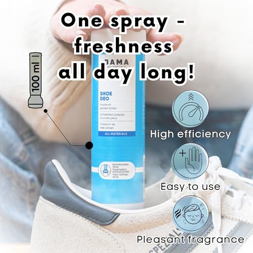 Dezodorant Odświeżający do Butów - Neutralizujący Zapachy Spray 1x 100ml - BAMA