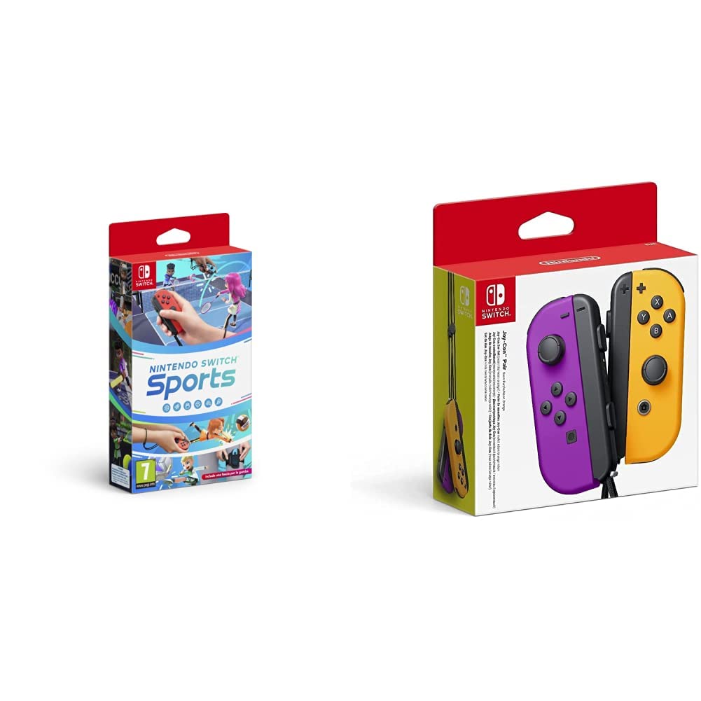 Switch Sports + Joy-Con Viola/Arancione