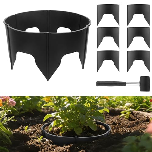 Anothera 48 Pieces Planting Grow Rings, Diameter Range 8.2-15.7 Inches,