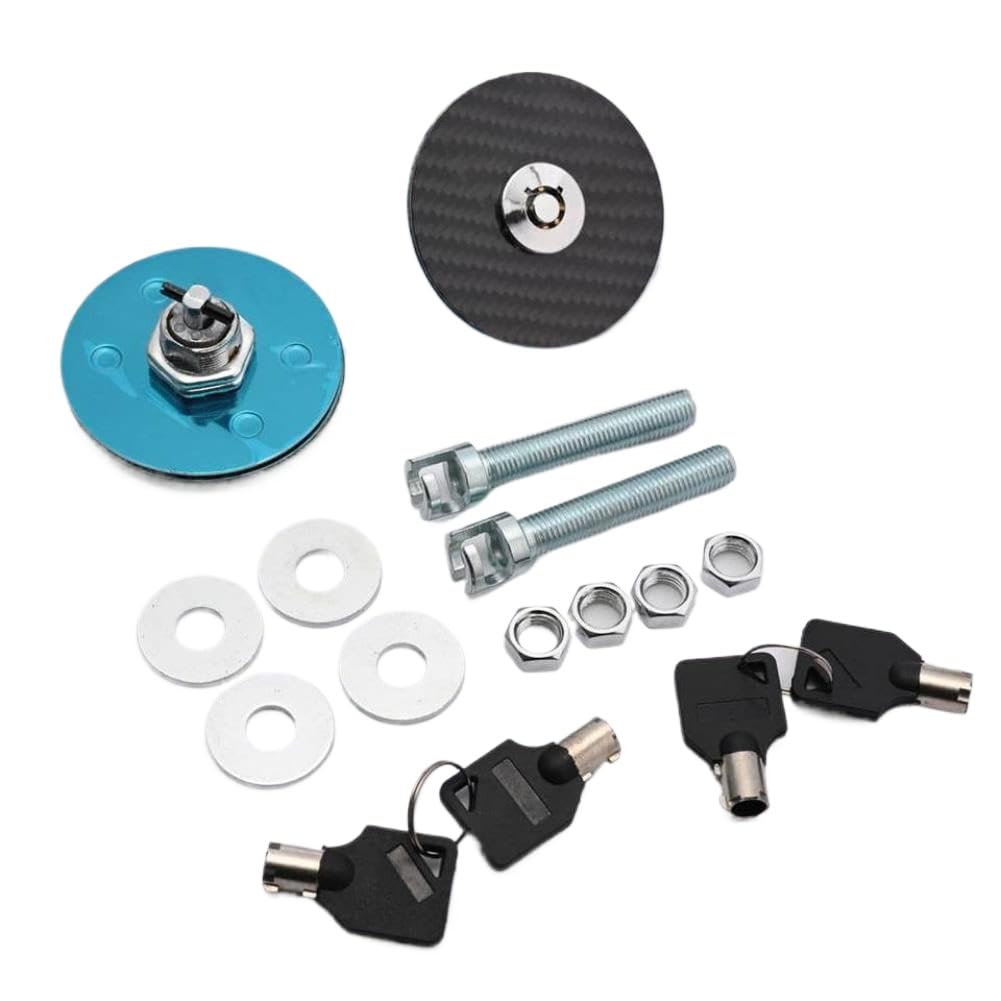 Zenithride Onecolor Flush Mount Hood Lock Compatible With 520I F10 Black Carbon Fiber Ephp001tw