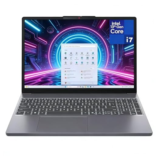 Lenovo ideaPad 3 Laptop Computer, Intel Core i7-13620H (10C/16T, up to 4.9 GHz), 16GB DDR5 RAM, 1TB PCIe SSD, 2X 4K Output, Copilot AI, 16" FHD+, WiFi 6, Bluetooth 5.2, Gray, Windows 11 Home